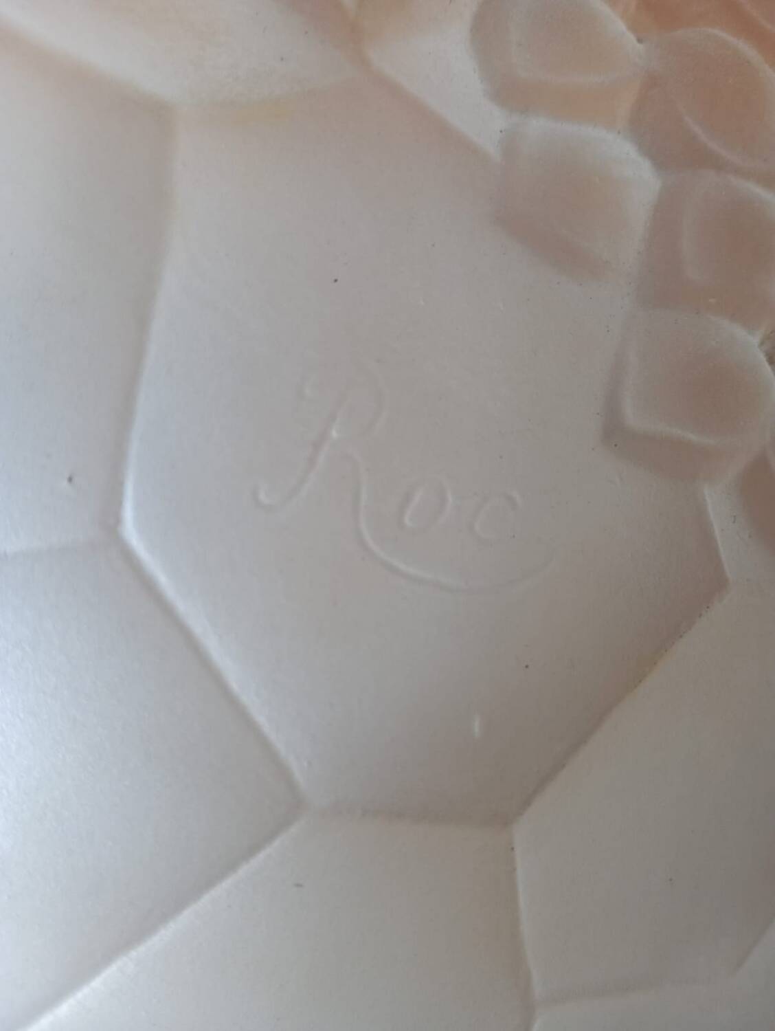 Art Deco chandelier bowl