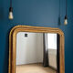 Louis-Philippe mirror gilded with gold leaf antique mirror