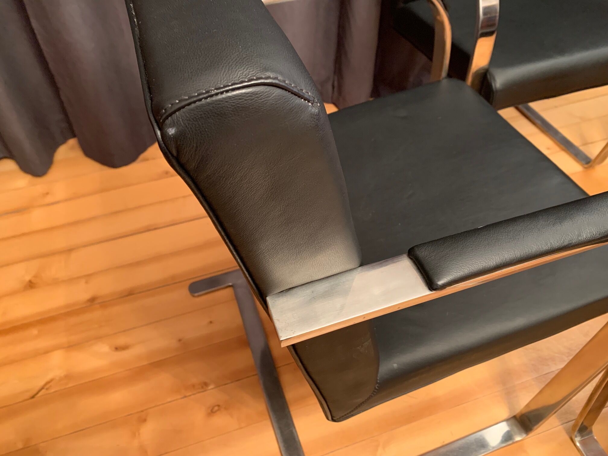 A set of four "Brno" chairs 1980s