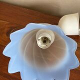 Lampshade, suspension in glass paste