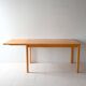 Vintage Scandinavian birch table by Skaraborgs