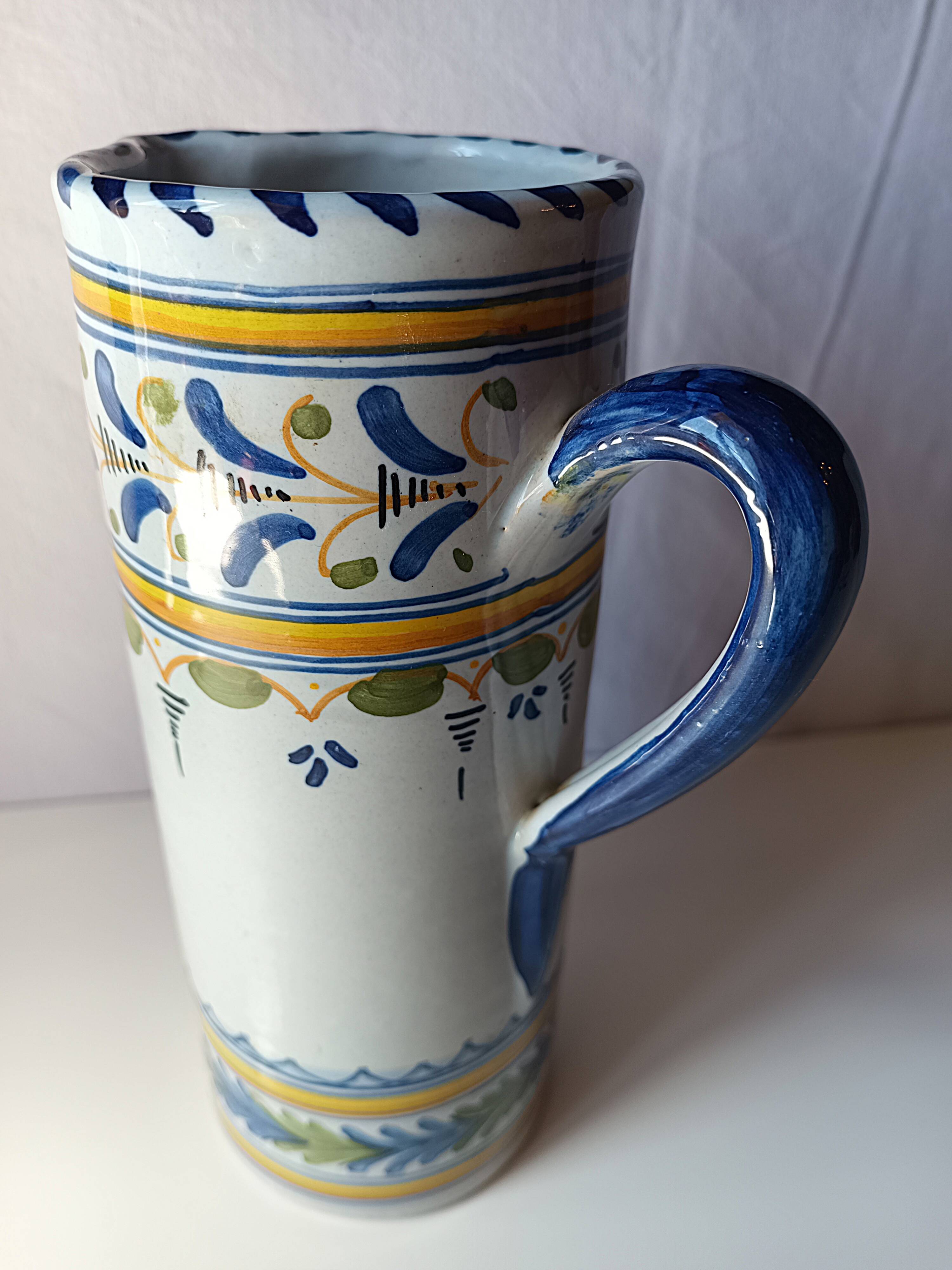 Talavera ceramic pitcher set