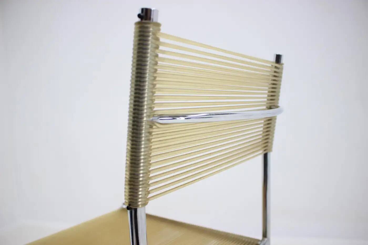 Mid-century set of 4 Spaghetti chairs by G. Belotti for Alias, Italy, 1979