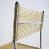 Mid-century set of 4 Spaghetti chairs by G. Belotti for Alias, Italy, 1979