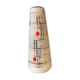 Conical cermamic vase west germany scheurich keramik vintage