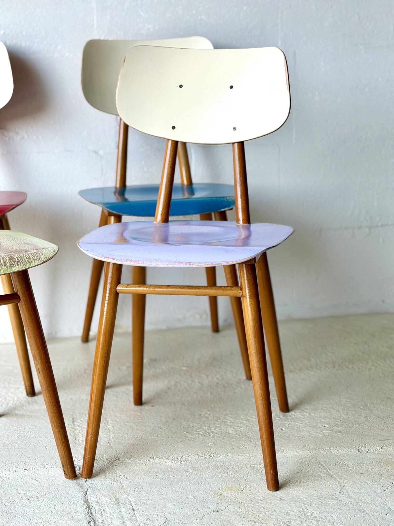 Chaises Bistro Ton, années 1960