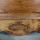 Louis XV bed in blond walnut around 1880-1900