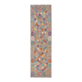 Tapis kilim afghan pachtoune de couloir 192 x 57 cm