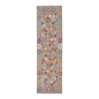 Afghan Pashtun kilim corridor 192 x 57 cm