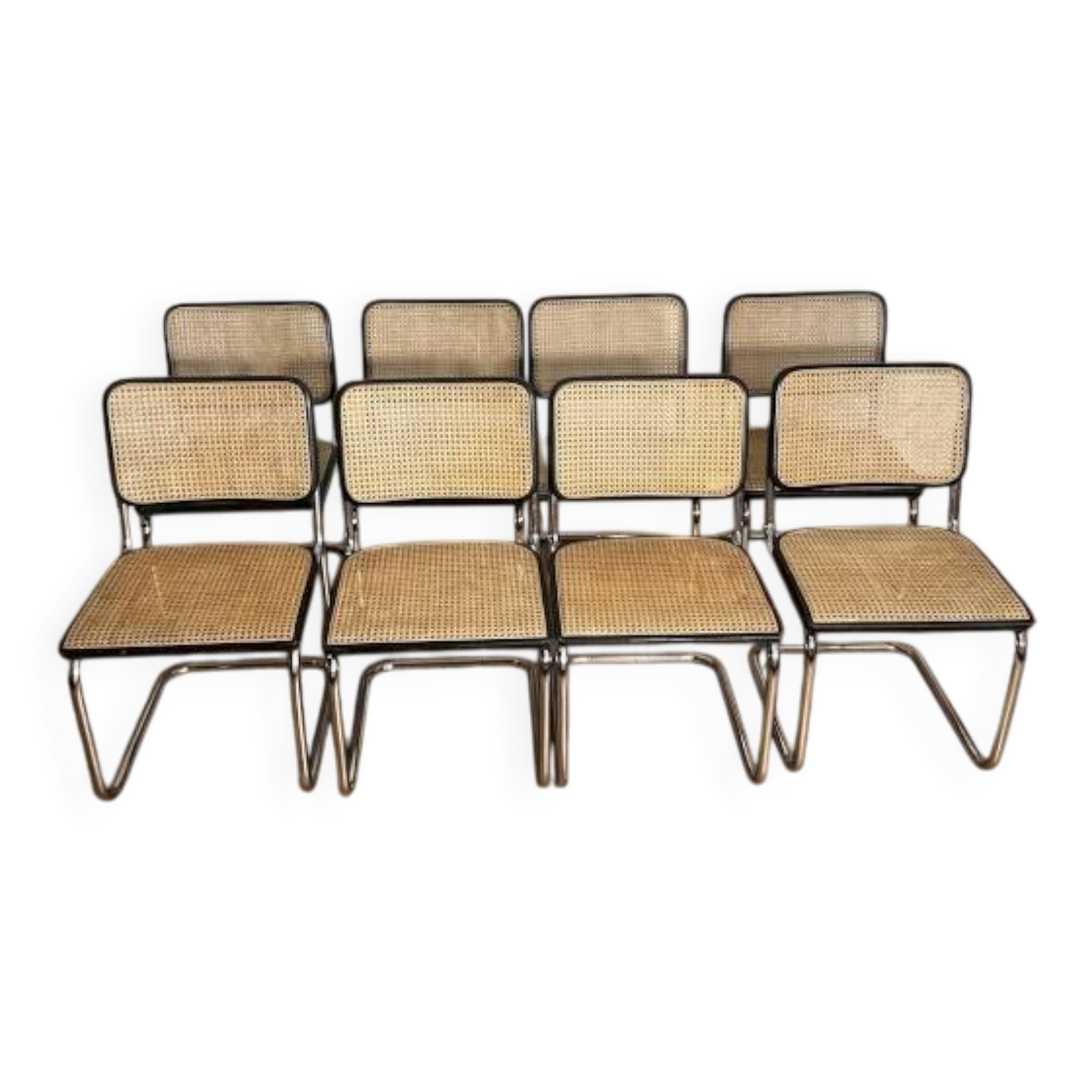 Set of 8 S32 Thonet chairs – Frankenberg Edition