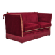 1970s, Danish 2 seater sofa, original condition, furniture velour, ash wood.