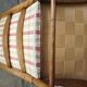 Pair of seventies shepherd armchairs