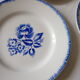 10 old dessert plates, iron earth, Digoin