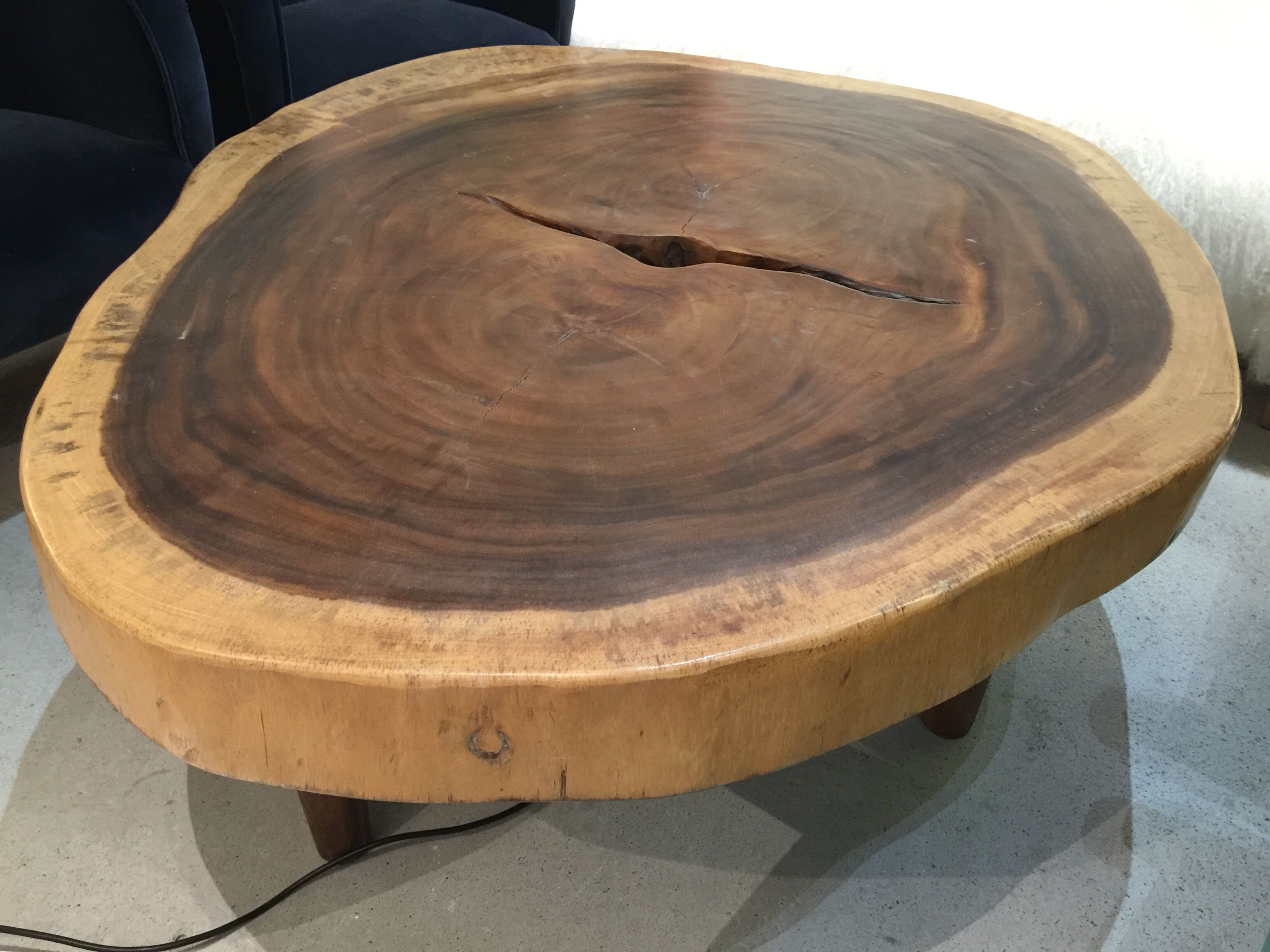 1960 wooden coffee table