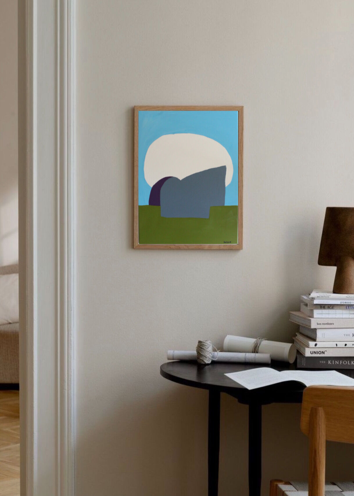 Original abstract painting 'vision of field'