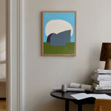 Original abstract painting 'vision of field'