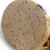 Rustic teapot in pyrity sandstone