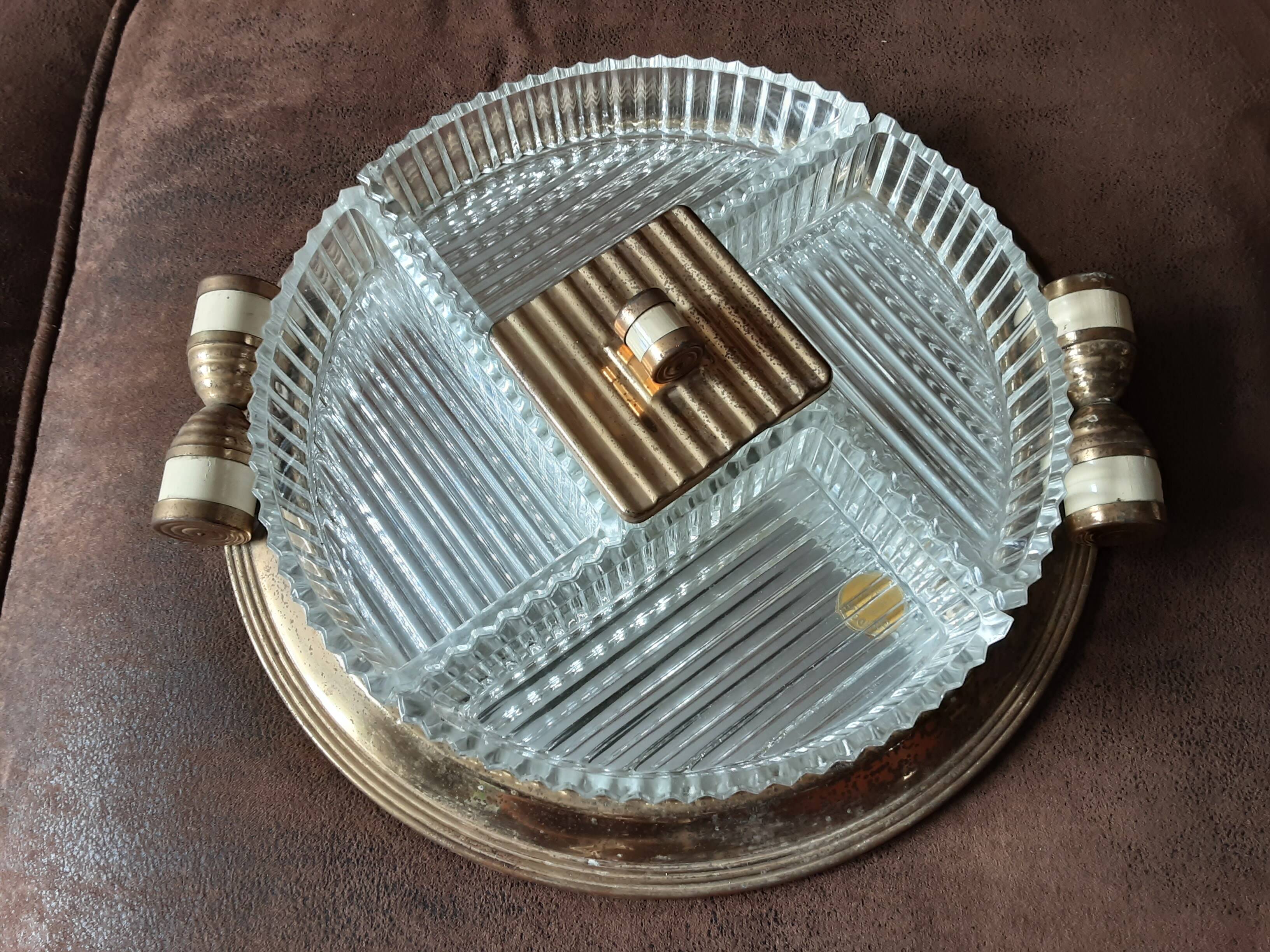 Oxydor vintage aperitif serving dish