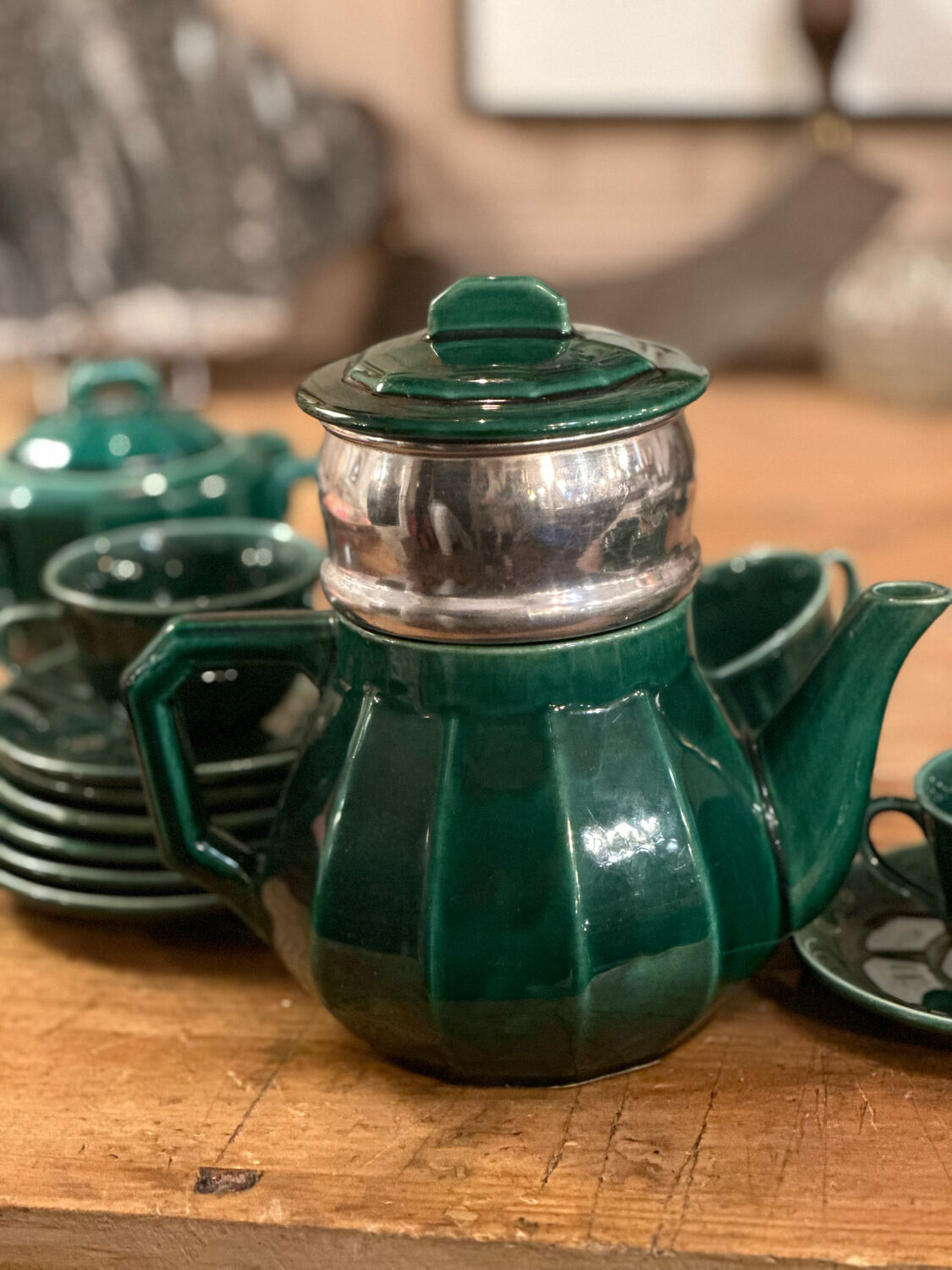 Coffee service 25 pieces vintage 1950