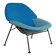 Model F555 armchair by Pierre Paulin, published by Artifort in the 1960s.