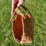 Retro wicker basket