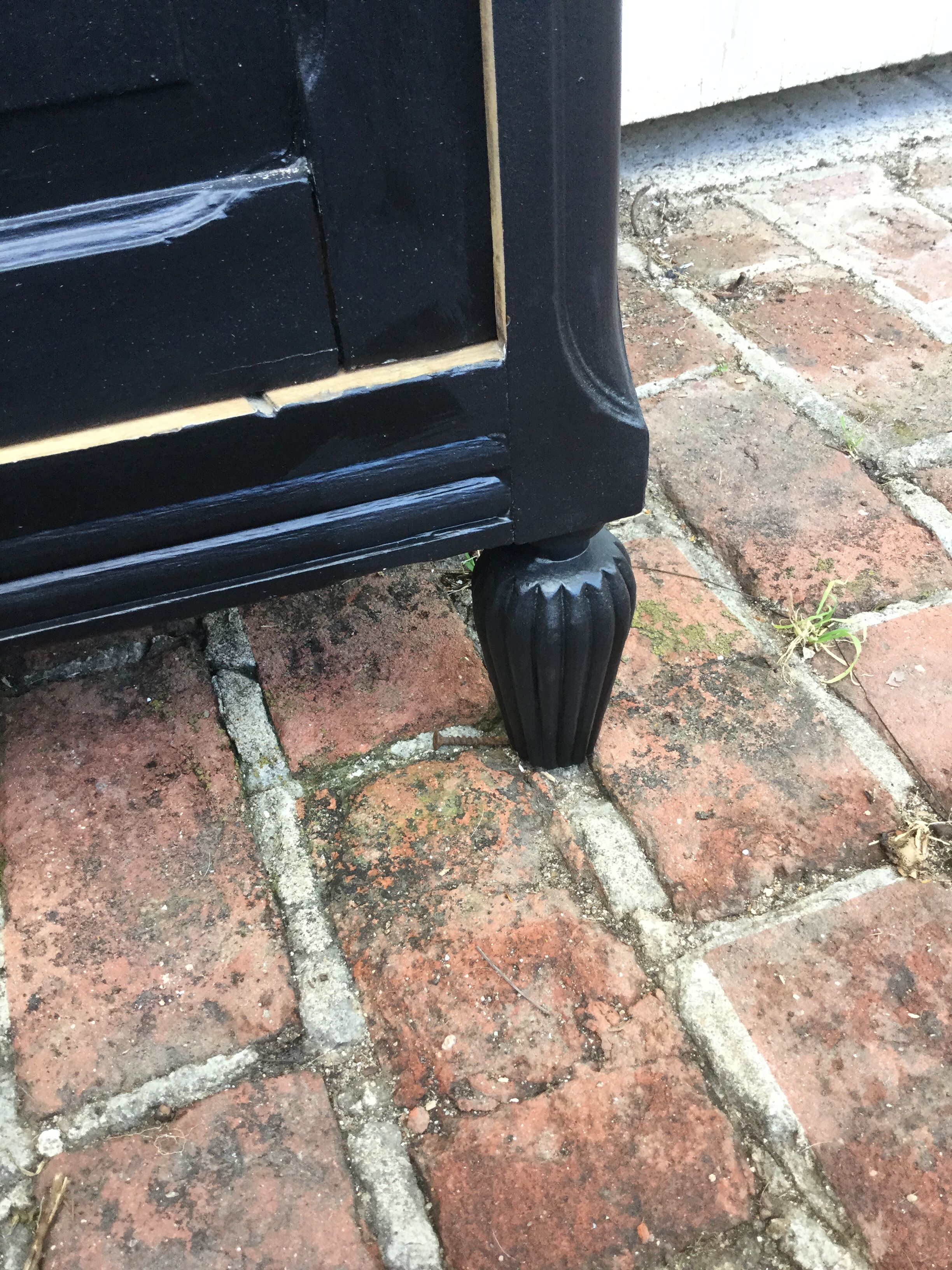 Wardrobe renovated with its key