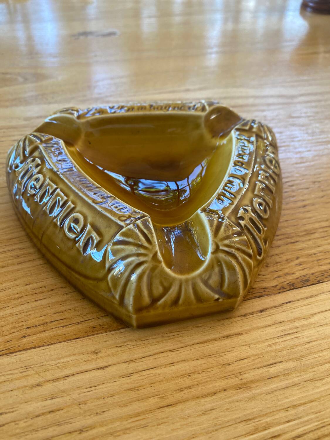 Perrier ashtray