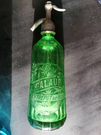 Siphon seltz water Dark Green Pyramid