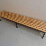 Vintage school bench