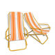 Pair of antique deckchairs