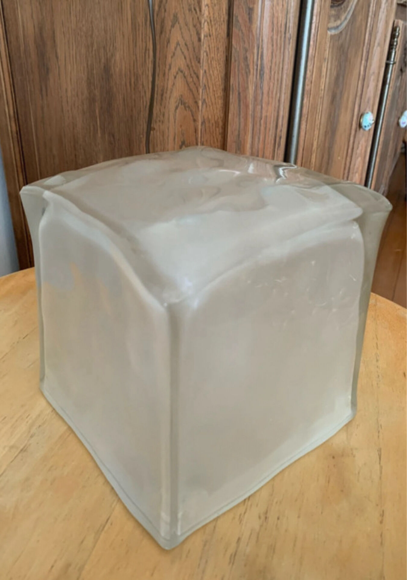 Iviken bedside table lamp "Glaçon" — IKEA vintage 90s/2000s