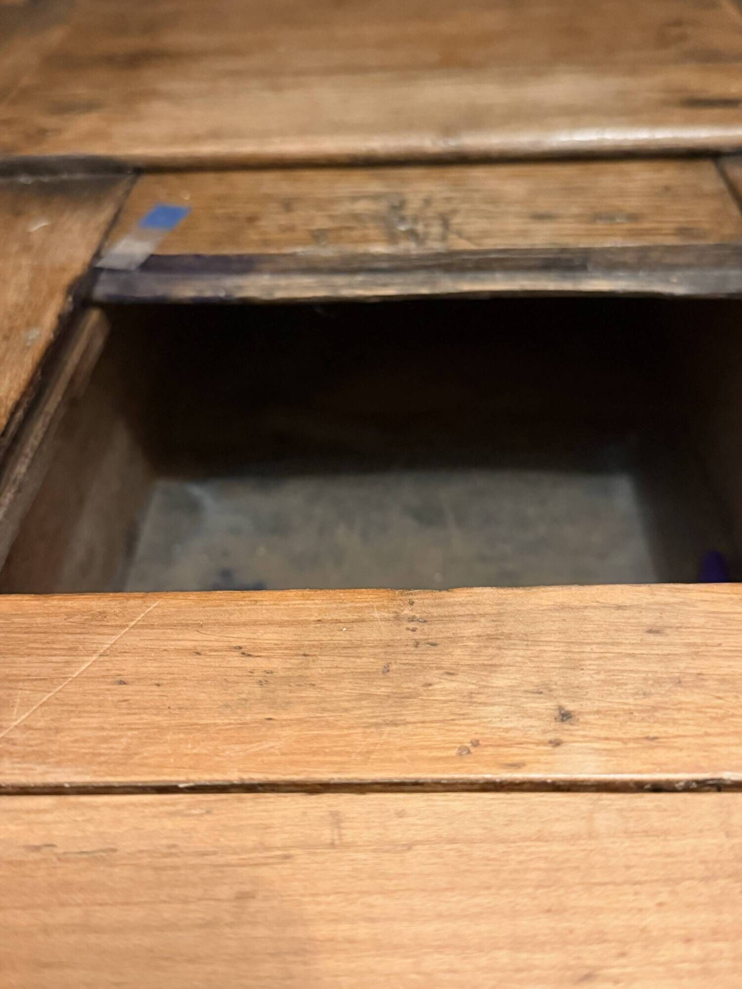 Wooden secretary