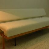 3-seater convertible sofa by designer Josef Pentenrieder Produced by Hans Kaufeld Germany.