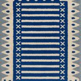 Handmade Berber rug in pure wool 3x2 m