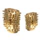 Mid-Century Modern Murano Glass Sconces with Brass, Rostrati Technique, Ita