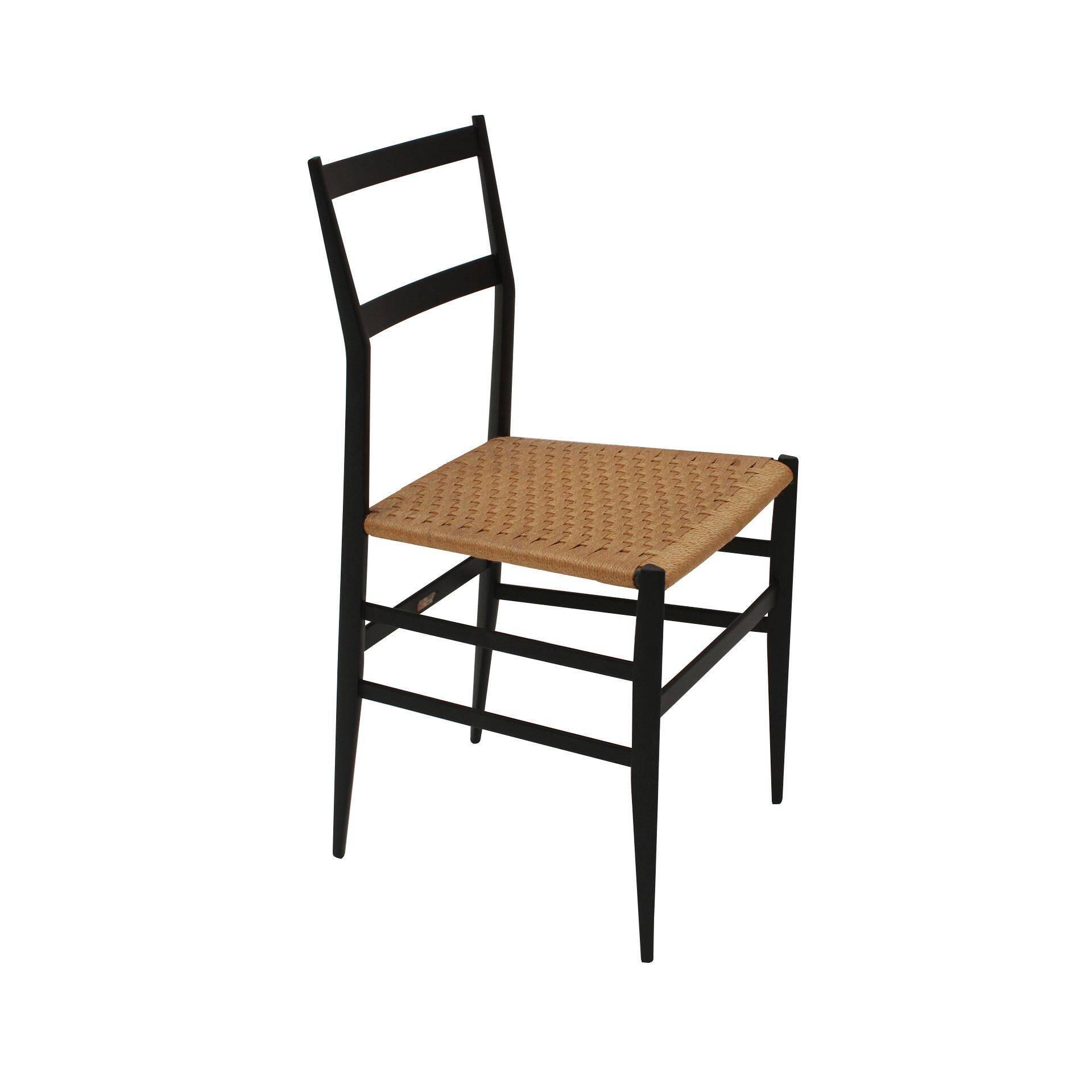 Pair Of 699 Superleggera Chairs Designed By Gio Ponti For Cassina. Italy, 1957.