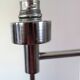 Space age floor lamp with 3 lights from the 70s by DLG Scolari.