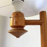 Ikea pine table lamp 1980