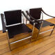 Paire de fauteuils LC1 Le Corbusier