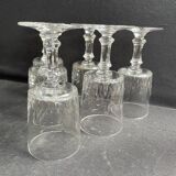 6 Baccarat Champigny wine glasses