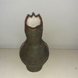 Zoomorphic vase ceramic 50s signed Lucia