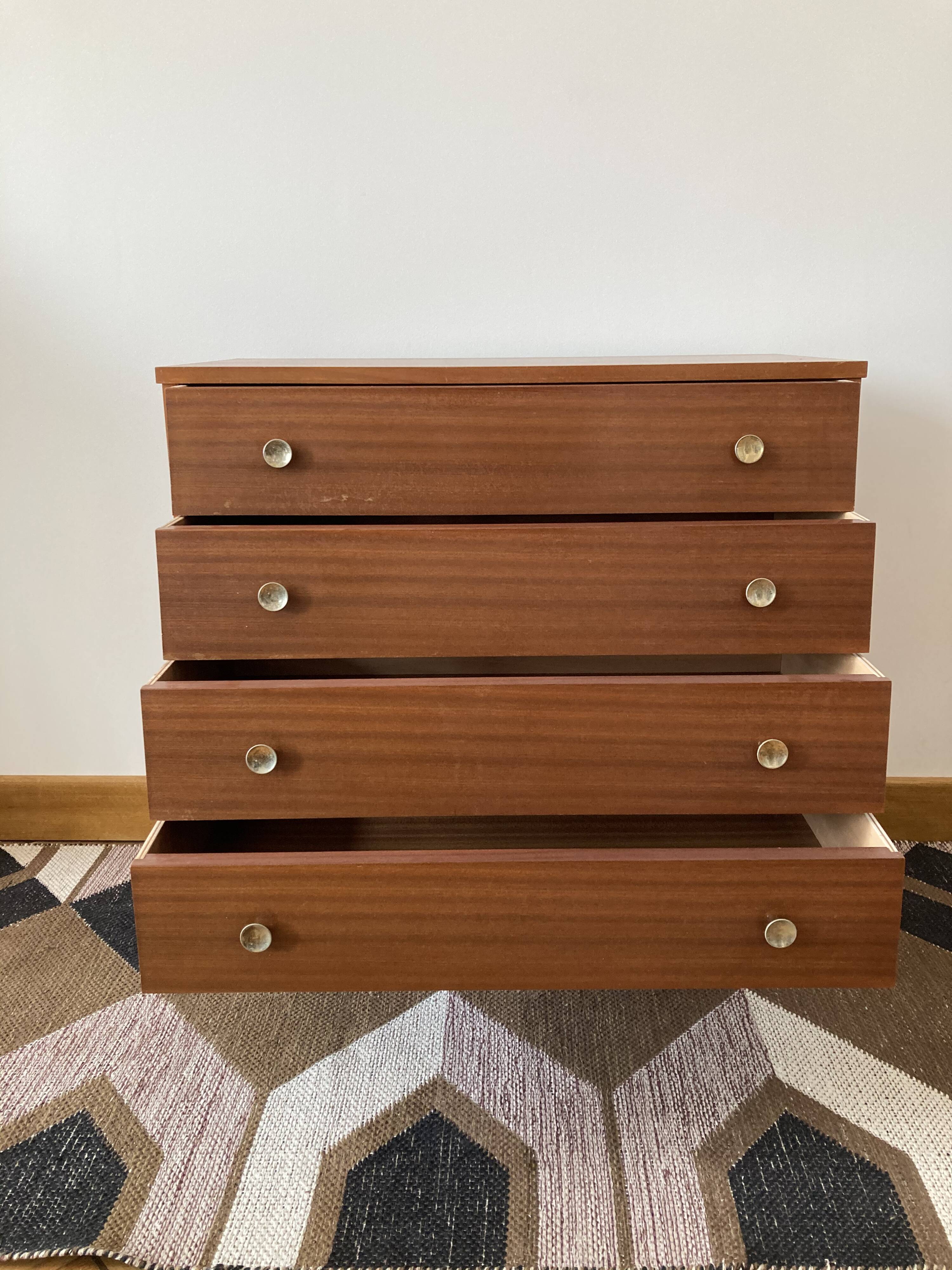 Chest of drawers feet pencils
