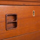 Mid-century danish teak desk by Arne Vodder for Sibast, 1960s