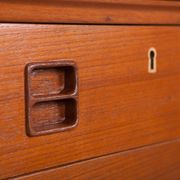 Mid-century danish teak desk by Arne Vodder for Sibast, 1960s