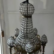 Chandelier Hot Air Balloon Style Louis XVI - 19th century