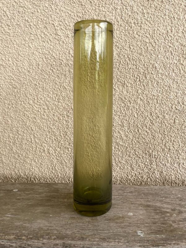 Vase en verre vert danois par Per Lütken pour Holmegaard