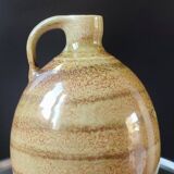 Stoneware pitcher by Matthieu Liévois, Atelier Créamik (Séné, Morbihan)