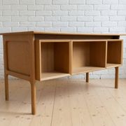 Bureau exécutif en chêne par Arne Vodder de Brouer Møbelfabrik, Danemark, années 1960.