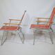 1960s Vintage Folding Camping Chairs