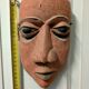 Masque africain vintage en bois H21cm